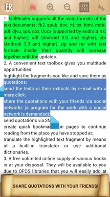 FullReader+ android App screenshot 19